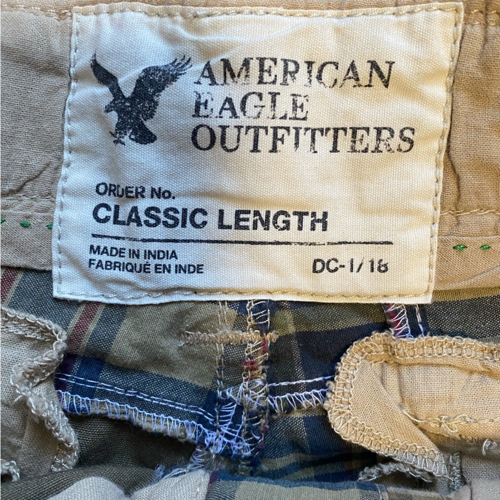 American Eagle Cargo Shorts Patchwork - image 2